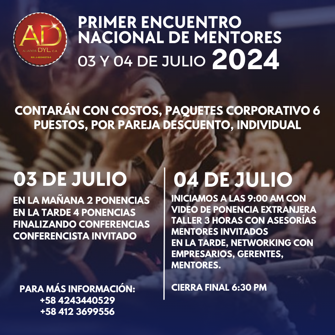 04/JUL - PRIMER ENCUENTRO DE MENTORES Y MENTORAS EN VENEZUELA